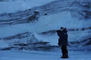 451 Jean au pied du glacier en face de Vagabond